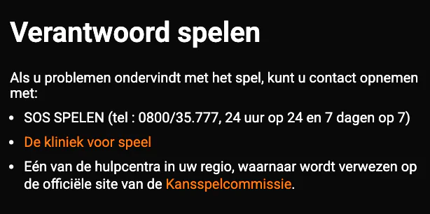 Verantwoord Gokken